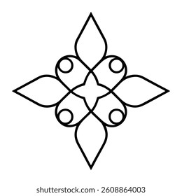 graphics ornament vector line art design
