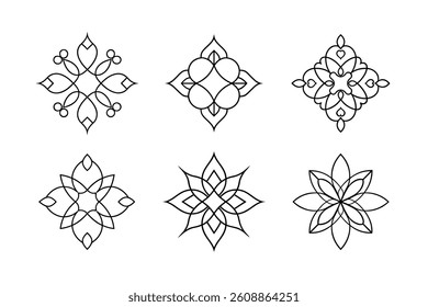 graphics ornament vector line art design