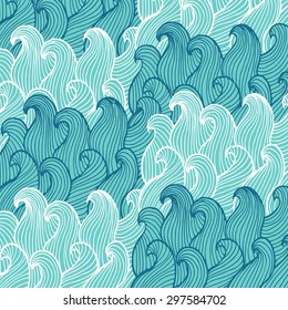 graphics with sea waves