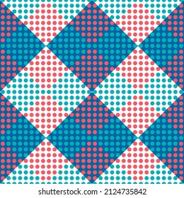 gráficos de estilos cuadrados de círculo sin inconvenientes patinaje ilustración vectorial de mosaico de papel pintado