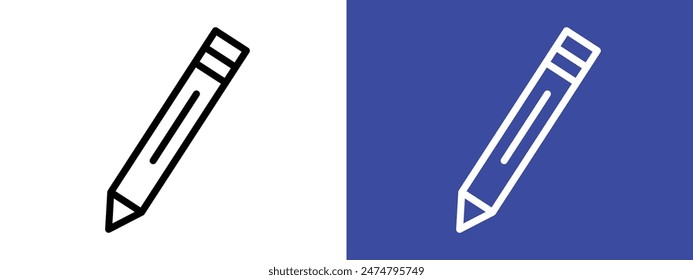Graphite Pencil Icon Perfect for Writing and Drawing Supplies