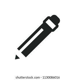 graphite pencil vector icon