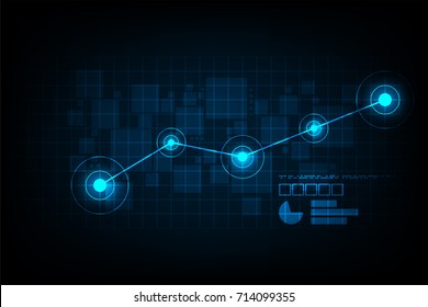 Graphs used to represent data in digital form.