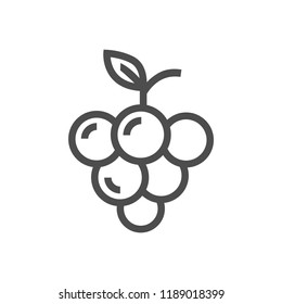 Grappe outline icon vector image