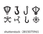 Grappling Hooks Silhouette Collection Set