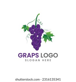 Graps Diseño de logotipos Ilustración vectorial de plantillas