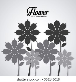 Grarden concept about flowers design, vector illustration 10 eps graphic.