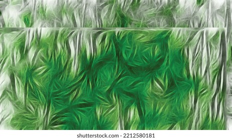 Grass Background on Cement Floor Texture - Concrete Texture - Old Vintage Grunge Texture Design - Large image in High Resolution | Grass Texture May Used as Background | Luxury Wallpaper. Art Pattern