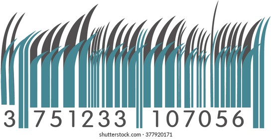 Grass barcode