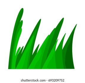 grass cartoon vector symbol icon design. Beautiful illustration isolated on white background
