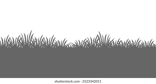 Grass. Collection of grass vector illustrations in flat style. green leaf. Grass illustration isolated on white background