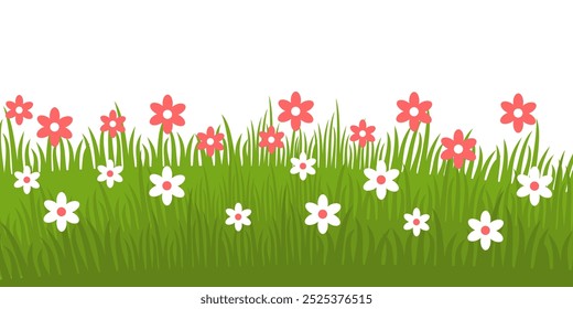 Grass. Collection of grass vector illustrations in flat style. green leaf. Grass illustration isolated on white background