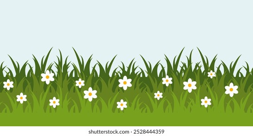 Grass. Collection of grass vector illustrations in flat style. green leaf. Grass illustration isolated on white background