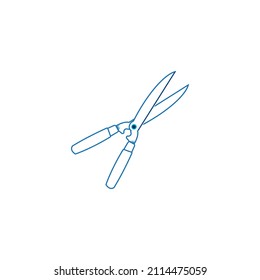 Grass cutter icon vector illustration simple design