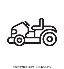 Grass Cutter Icon Vector Symbol Template Stock Vector (Royalty Free ...