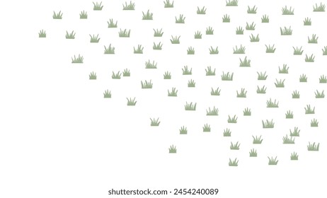 Grass field background. Abstract grass background. Vector grass texture background.