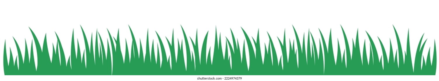 ilustración vectorial de banner de campo de césped	
