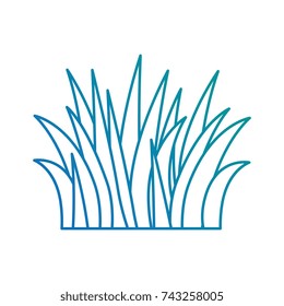 grass field isolated icon