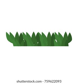 grass field isolated icon