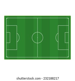 grass football - soccer field. Vector EPS 10