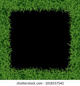 Grass frame illustration