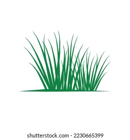 GRASS GARDEN ICON LOGO DESIGN VECTOR
