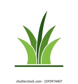 grass - garden icon vector design template