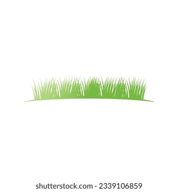 Grass  grassland green natural vector logos vector business element and symbol design