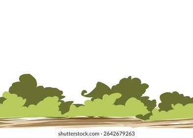 grass gulma ilustration background design.eps