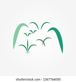 
grass icon design
