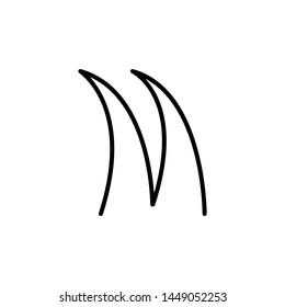 grass icon design for decoration