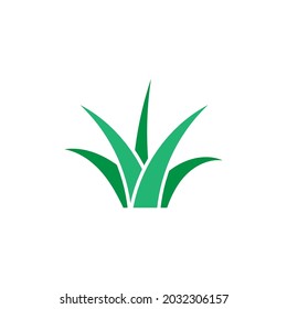 Grass icon design template illustration