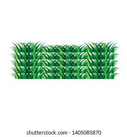 Grass icon design template vector graphic illustration -Vector
