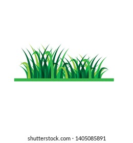 Grass icon design template vector graphic illustration -Vector
