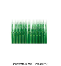 Grass icon design template vector graphic illustration -Vector
