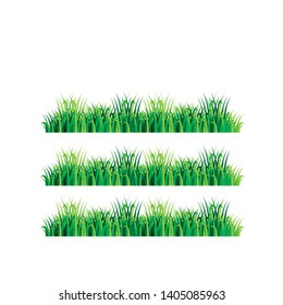 Grass icon design template vector graphic illustration -Vector
