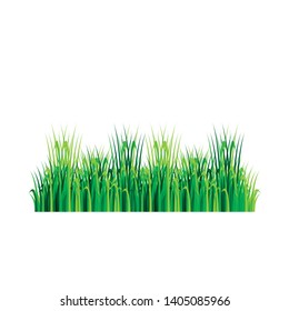 Grass icon design template vector graphic illustration -Vector
