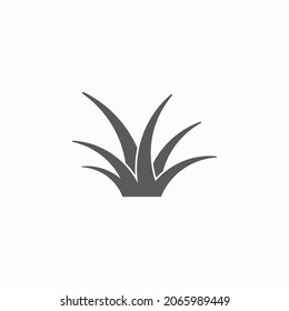 grass icon, greensward vector, lawn illustration