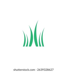 grass icon illustration element design