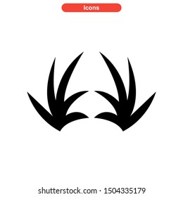 grass icon isolated sign symbol vector illustration - high quality black style vector icons

