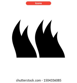 grass icon isolated sign symbol vector illustration - high quality black style vector icons
