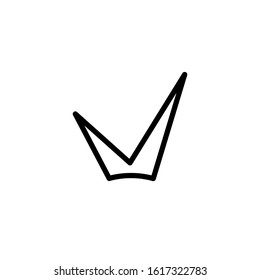 Grass icon. Line design template