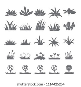 Grass Icon Set