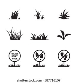 Grass Icon Set