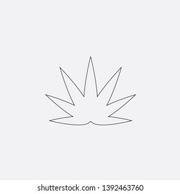 grass icon sign signifier vector