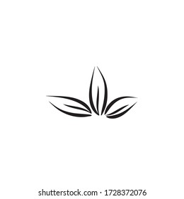 Grass Icon In Trendy  Design Vector Eps 10