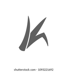 Grass icon in trendy flat style isolated on white background. Symbol for your web site design, logo, app, UI. Vector illustration, EPS