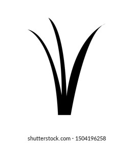 grass icon vector design template