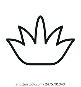 Grass icon vector design templates simple and modern