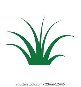 diseño de ilustración de vector de icono de césped